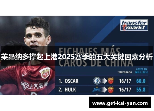 莱昂纳多撑起上港2025赛季的五大关键因素分析