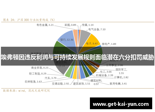 埃弗顿因违反利润与可持续发展规则面临潜在六分扣罚威胁